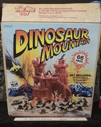 Dinosaur mountain playset from - dinosaur,